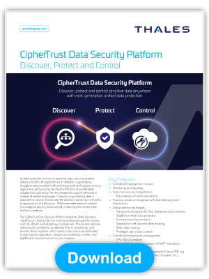 CipherTrust-Data-Security-Plataform
